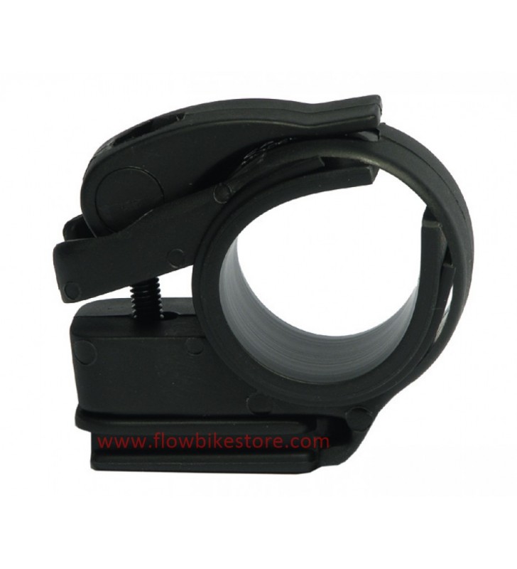 Abrazadera CatEye SP6 Para Luces Y Reflectores De Bicicleta - Ajuste 26,5-30,5 Mm, Color Negro